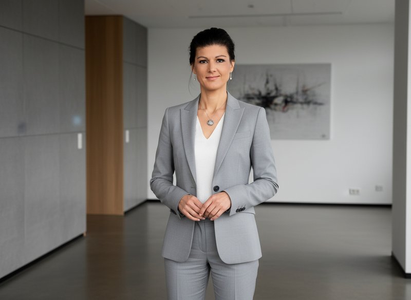 Eleganter Festanzug Grau